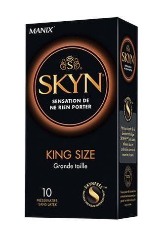 Manix Skyn King Size 10 Préservatifs Sans Latex